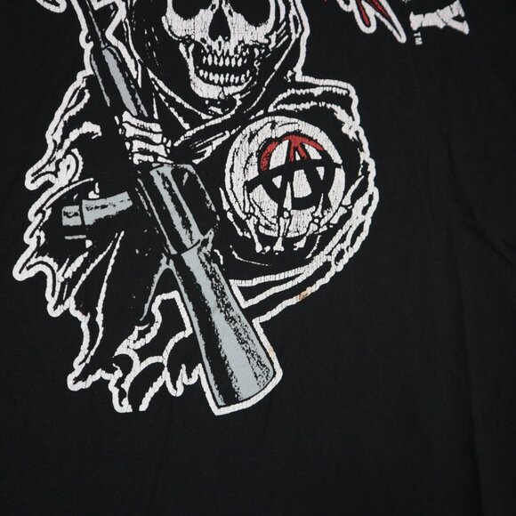 Sons of Anarchy Sleeveless Mens Tee - Picture 3 of 6